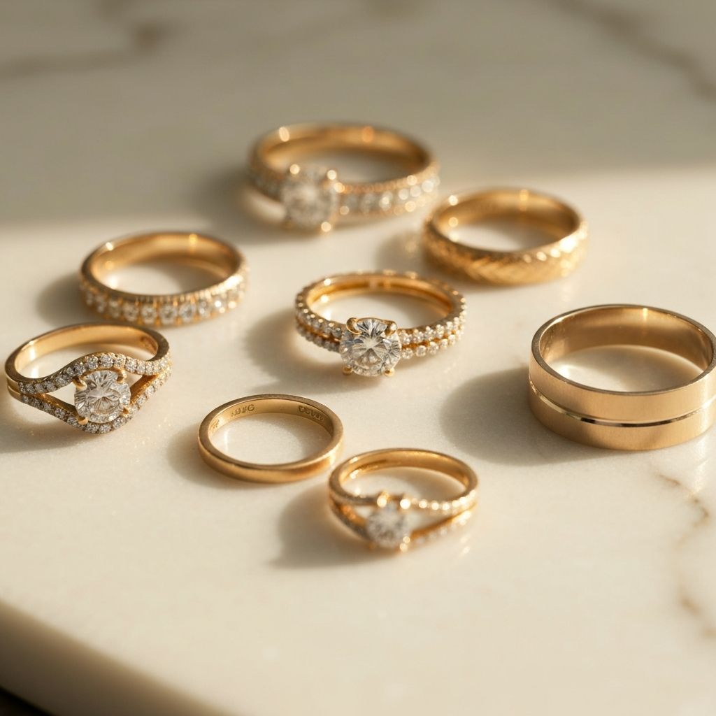 Rings jewelry collection
